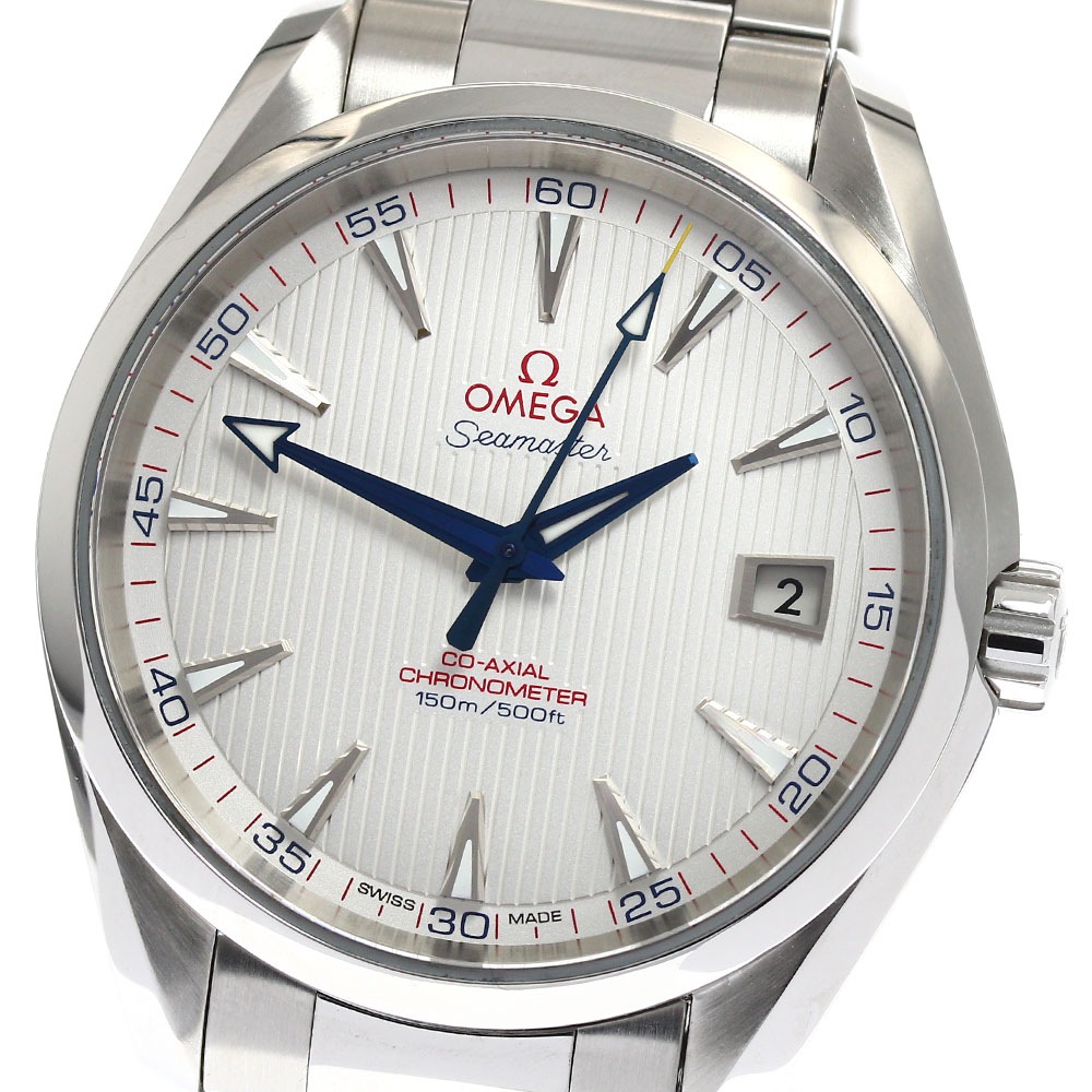 オメガ OMEGA 231.10.42.21.02.002 シーマスター アクアテラ コーアクシャル 自動巻き メンズ 美品 保証書付き_899077【中古】 248,805円