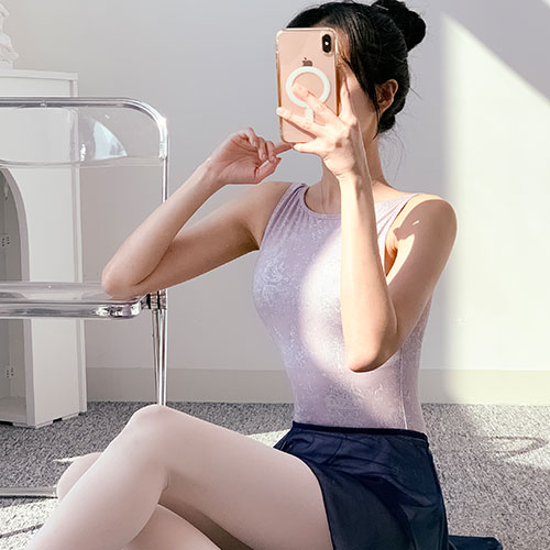 KOREA Leotards 韓国バレエ服 森の妖精 ピンク色 レオタード 大人 バレエ服 趣味 バレエ服 半袖 レオタード バレエ 学院 バレエ 授業