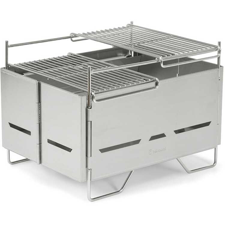 フォールディンググリルHIGATAMI 約W325×D240×H225mm #BM-485