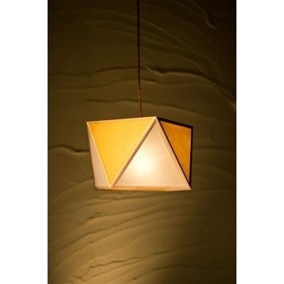 照明 おしゃれ 和風照明 新洋電気 ペンダントライト 彩 sai S 1灯タイプ AP816-E 白×山吹 和室 【送料無料】