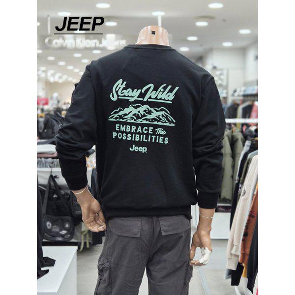 男女共用ステイワイルドマンツーマン(JR1TSU895BK)_DG