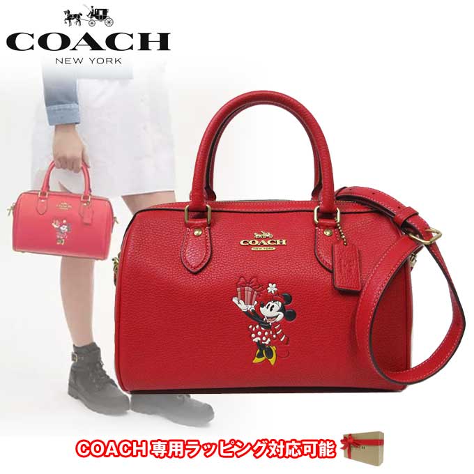 ディズニー コラボ ミニー 2WAY ボストンバッグ CM862 B4RGO【国内即送】