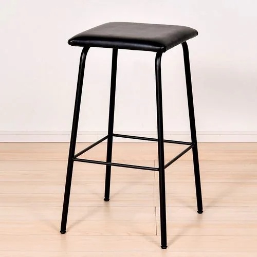 ヤマダオリジナル ［幅40］カウンターチェア 合成皮革 「YCC300026BK」 ブラック