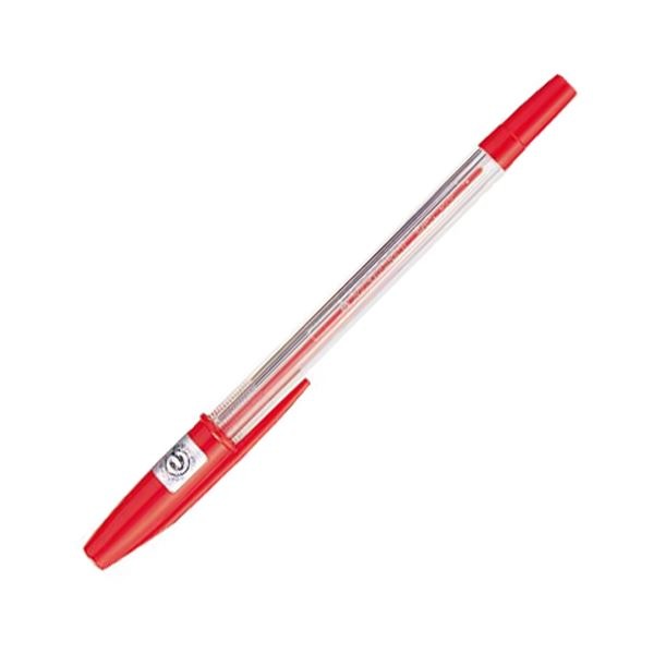 (まとめ) 三菱鉛筆 油性リサイクルボールペン 0.7mm 赤 業務用パック SAR10P.15 1箱(10本) (×10セット)