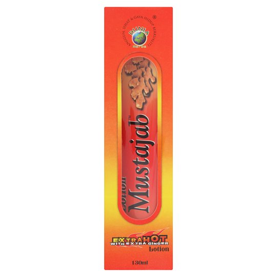 Mustajab Extra Ginger Extra Hot Lotion 130ml