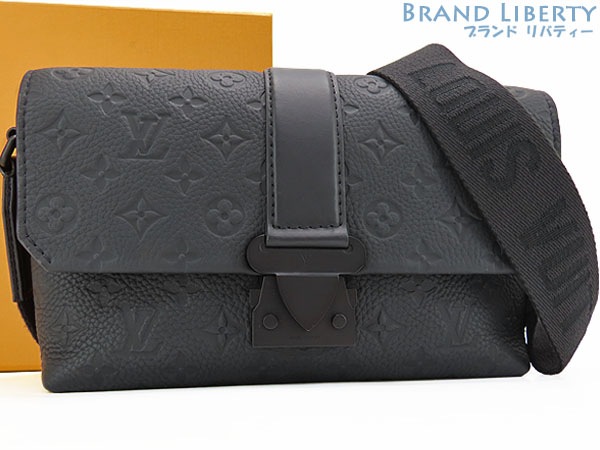 ほぼ新品ルイヴィトンモノグラムトリヨンSケープメッセンジャー斜め掛けショルダーバッグメッセンジャーバッグブラックM23741 209,500円