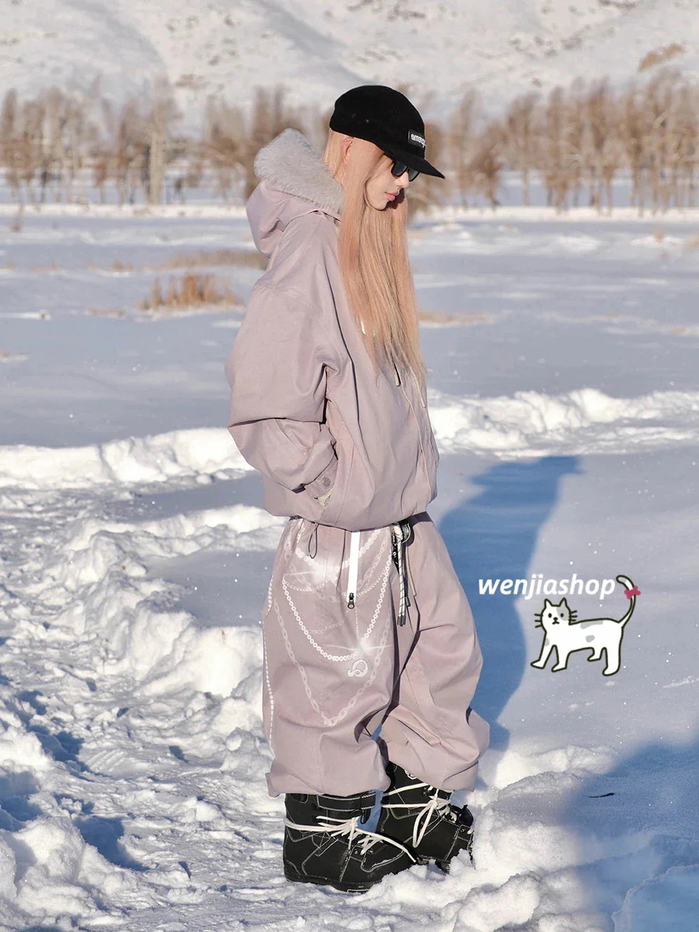 出荷が迅速であるスノーボードウェア 2026 2026 上下セット 耐水圧20000mm メンズ レディース ジャケット パンツ ズボン 裏起毛 グレー 3L 韓国風 スノボウェア スノーウェア スキ