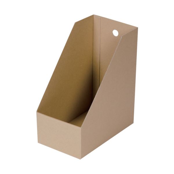 （まとめ）TRUSCO段ボール製A4縦型ファイルボックス 間口155 DB-BOXTW 1冊 (×20セット)