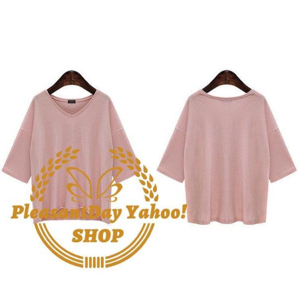 Tシャツ レディース トップス 40代 長袖 Vネック 春夏 新作 カットソー 大きいサイズ シンプル インナー UVカット 韓国風 20代 30代 40代 おしゃれ かわいい
