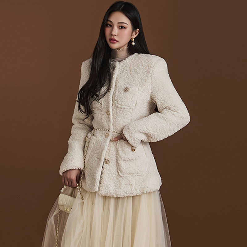 J2118 起毛 ブクル ジャケット