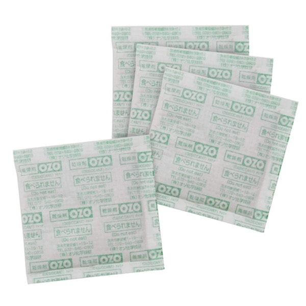 (まとめ)ラッキーシップ OZO強力吸湿乾燥剤(遅効タイプ) 4個入り 810132(×10セット)