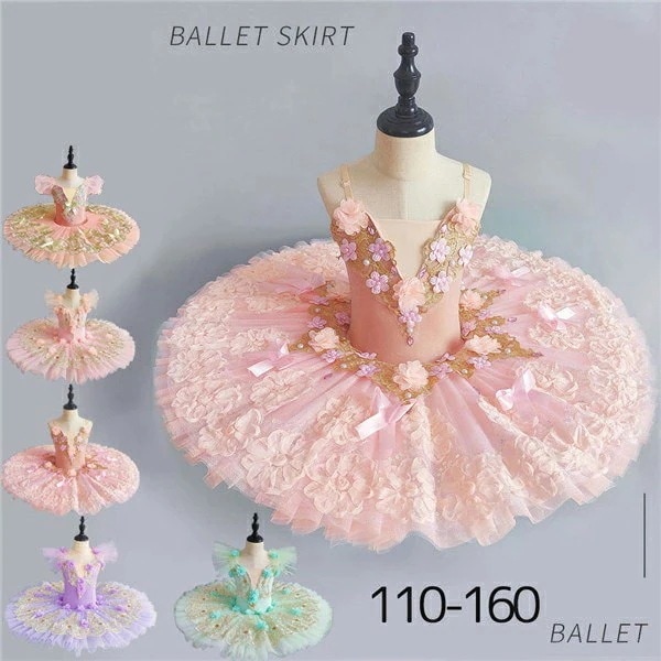 激安セール チュチュ バレエダンス 子供ダンス衣装 演出バレエ 大きいサイズ 子供バレエ 子供用舞台衣装 バレエ発表会 バレエ形体服 レオタード 女の子 可愛い かわいい ダンス服 ballet用品 5,053円