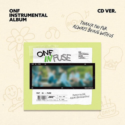 ONF INSTRUMENTAL ALBUM [INFUSE] CD ver