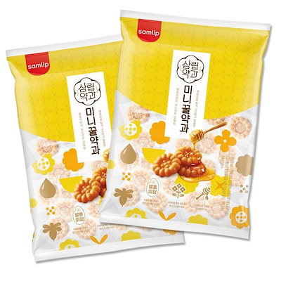 【samlip】韓国伝統のお菓子 サンリップ ミニはちみ...のサムネイル