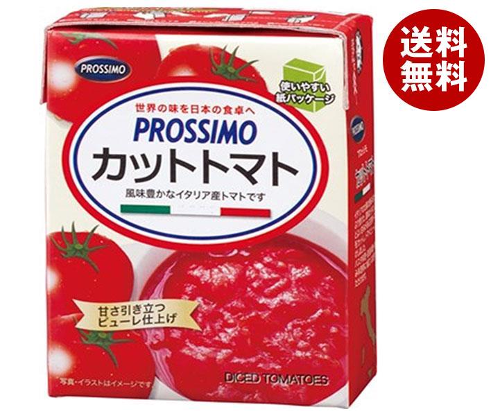 プロッシモ カットトマト 390g紙パック＊16個入＊(2ケース)