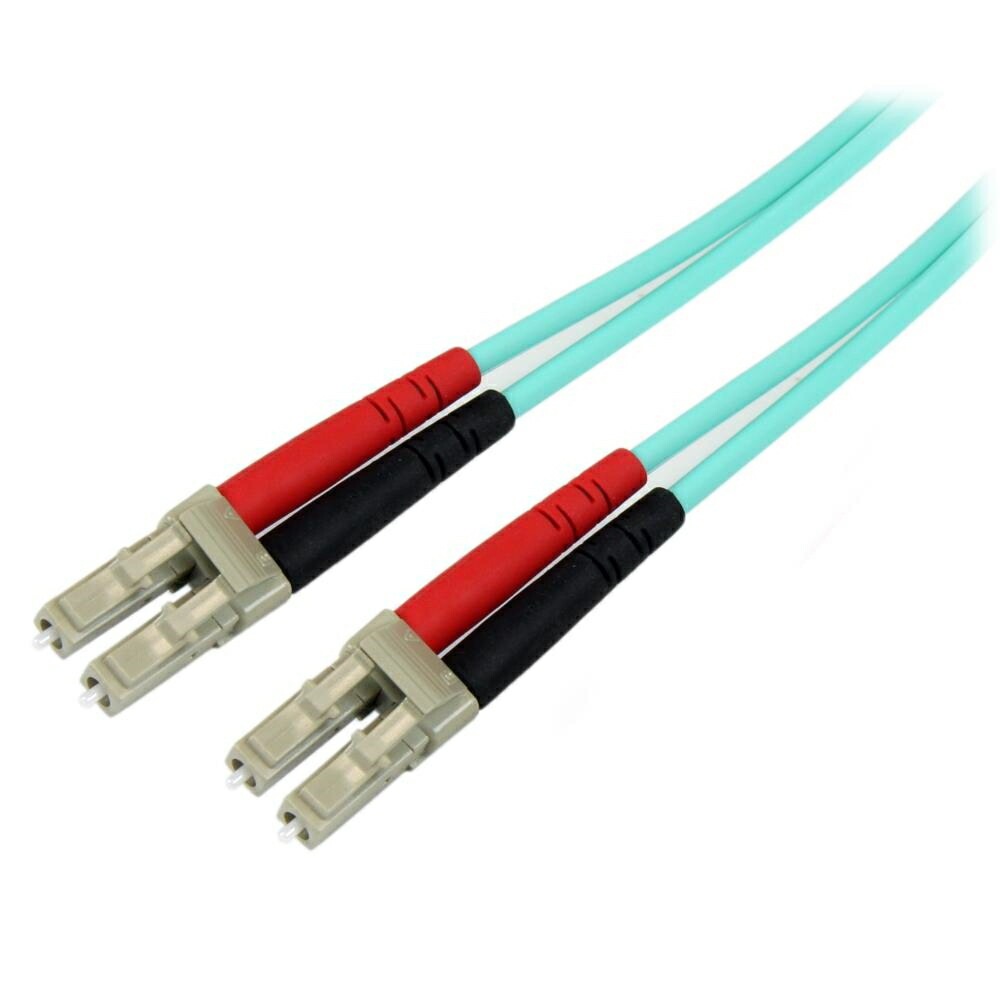 StarTech.com [A50FBLCLC10] 光ファイバーケーブル 10m アクア/水色 1