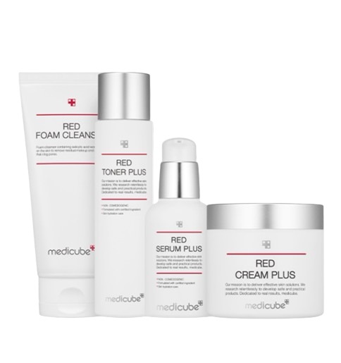 レッドライン 2.0 プラス 4種 セット（トナー／セラム／クリーム／クレンザー）× 1セット