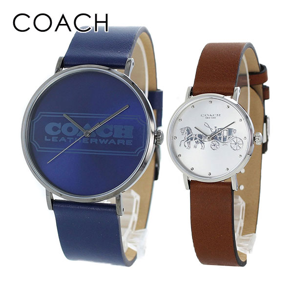 ペアウォッチ 記念日結婚祝い 婚約 記念 贈り物 お揃い プレゼント ギフト 夫婦 カップル 両親 妻 夫 彼氏 彼女 デート メンズ レディース おしゃれ かっこいい かわいい 腕時計 手表 コーチ