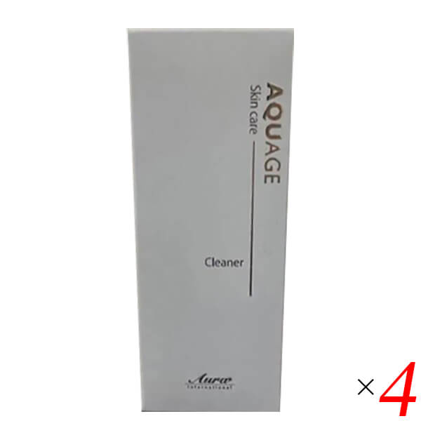 アクアージュ スキンケア クリーナー 50g 4個セット アウラ