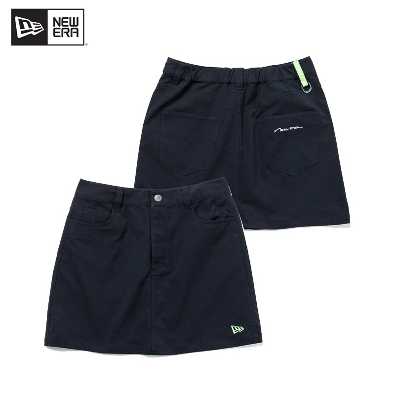 ニュー エラ NEW ERA Womens ストレッチスカート ネイビー ゴルフ ボトムス レディース