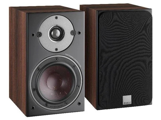 OBERON1 DW [ダークウォルナット ペア] コンパクトブックシェルフスピーカー