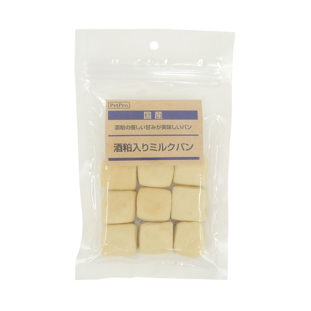 （まとめ買い）国産おやつ 酒粕入りミルクパン 70g 犬用おやつ [x12]