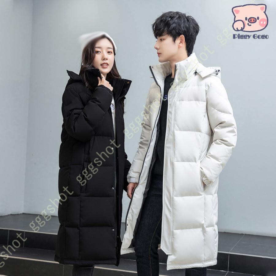 冬の特恵ダウンコート フード付き ダウンジャケット ダウン 中綿コート キッズ 防寒 保温 暖かい 防風 アウター 男の子 女の子 ペアルック 男女兼用 ミドル丈ダウンジャケット