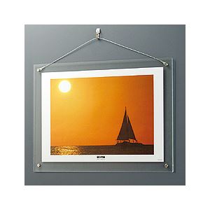 (業務用セット) アクリル製 ピクチャーフレーム 壁掛けタイプ A3判プリント用 フ-ACH-A3(×2セット)