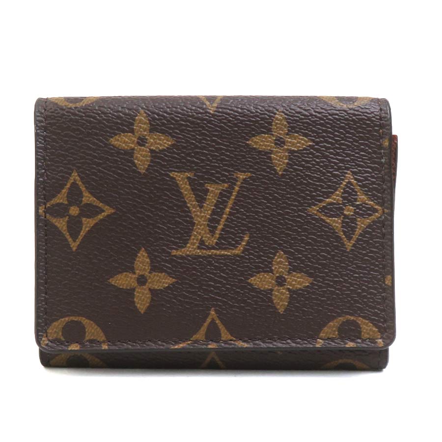ルイ ヴィトン LOUIS VUITTON カードケース モノグラム アンヴェロップ カルト ドゥ ヴィジット モノグラムキャンバス ブラウン ユニセックス M63801 e61723g