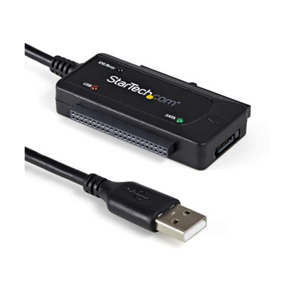 StarTech.com USB2.0-SATA／IDE変換ケーブル ブラック USB2SATAIDE 1本 6,323円