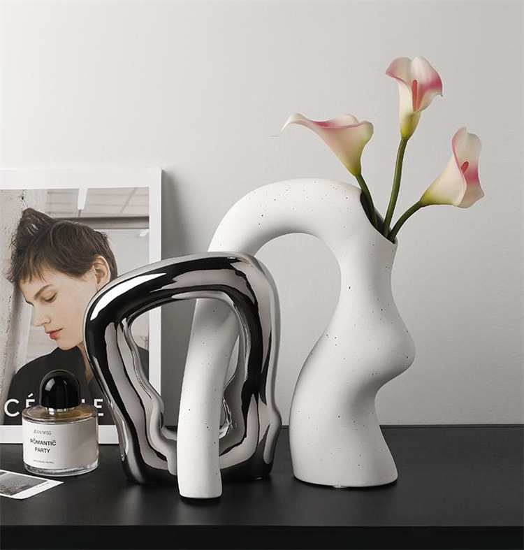 見なきゃ損する 異形 芸術 花瓶 置物 玄関 酒箱 陶磁器 オシャレ リビング 装飾 家庭