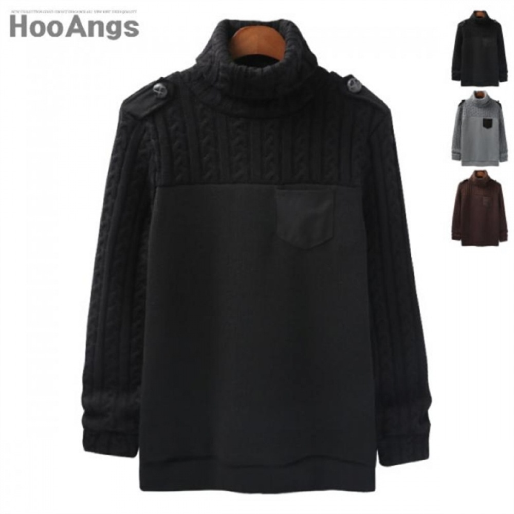 (ジュアンズ) プリティカットカラーニットポーラー BMPT7180