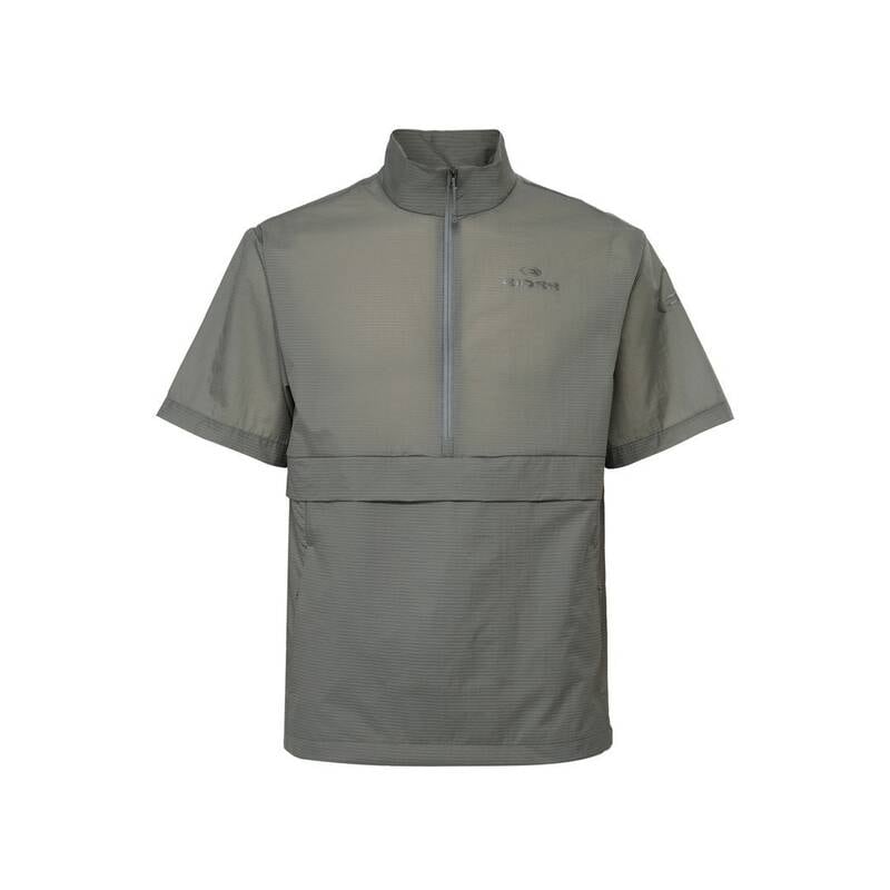 EIDER WIND DRY（ウィンドドライ） メンズ半袖アノラック_Greyish Khaki DMM25113K5 365689