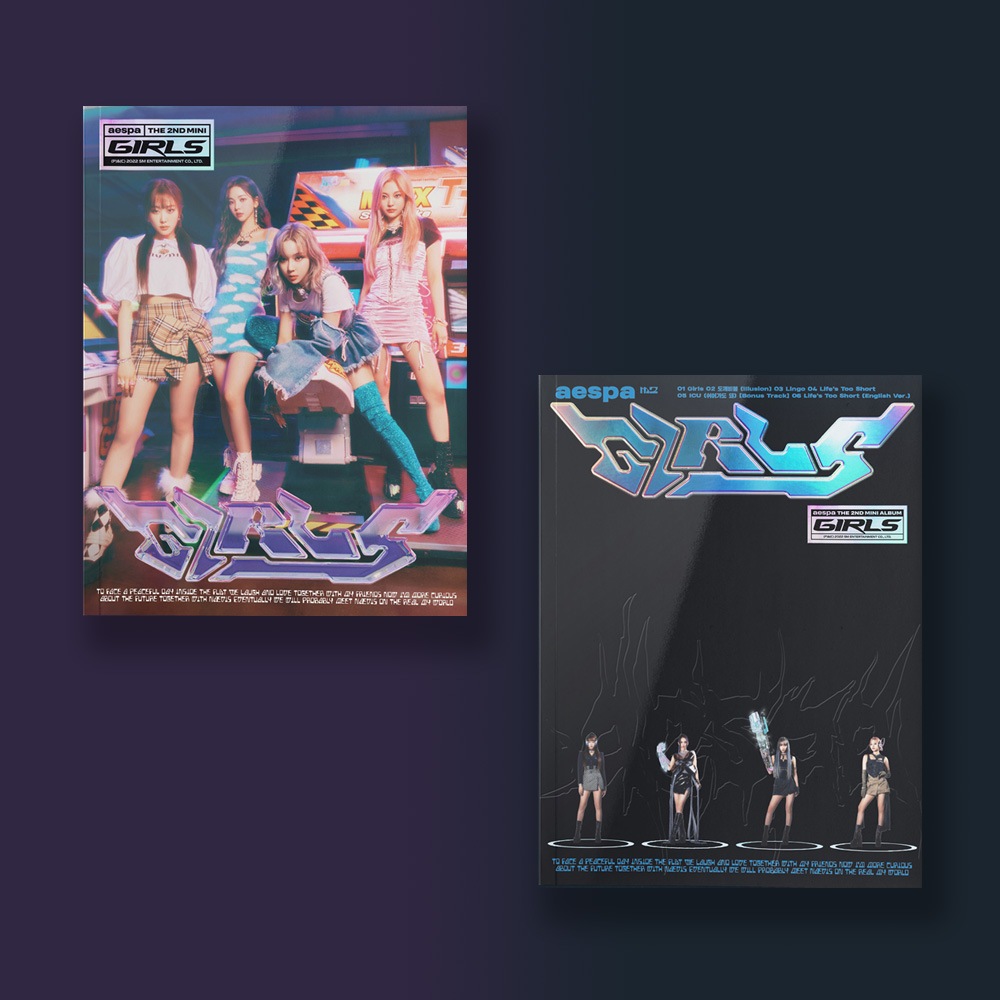 エスパアルバムミニ2集 Girls 2種セット KWANGYA Real World aespa_ポスター贈呈終了