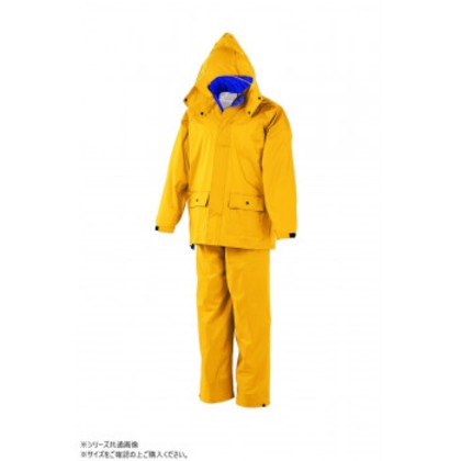 スミクラ レインウェア フィールドスーツ イエロー LL A-419A