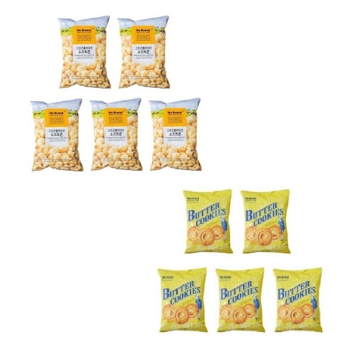 ノーブランドゴルゴンゾラチーズソフトコーン150gx5個+ソフトバタークッキー330gx5個学校事務所 10,407円