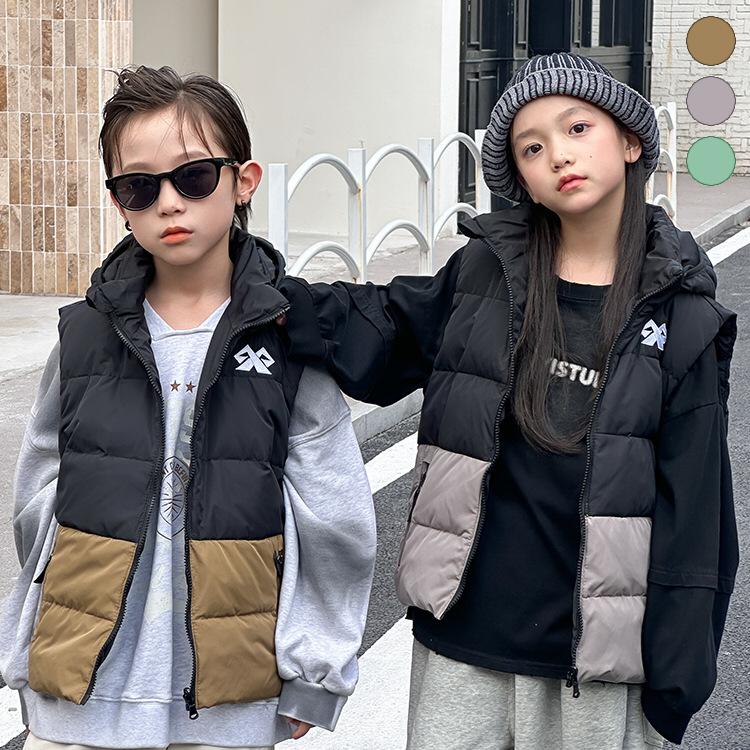 ダウンベスト 子供 ファッション アウター ダウン ベスト 男の子 女の子 インナーダウン 防寒 ゆたり 子供服 キッズ ベビー 防寒 アウター 暖かい 秋 冬
