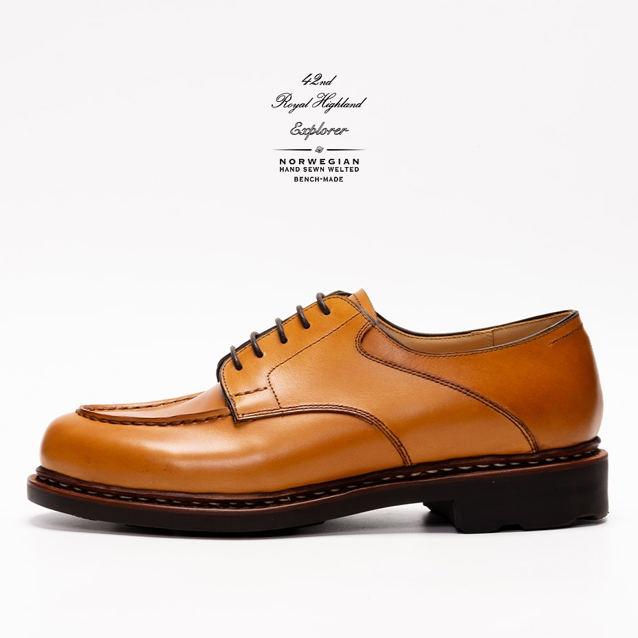 ビジネスシューズ メンズ 本革 革靴 カジュアルシューズ ダービーシューズ ドレスシューズ 紳士靴 エプロンフロントダービー CHN6401F-13 Uチップ 外羽根 レースアップ 茶色 ブラウン