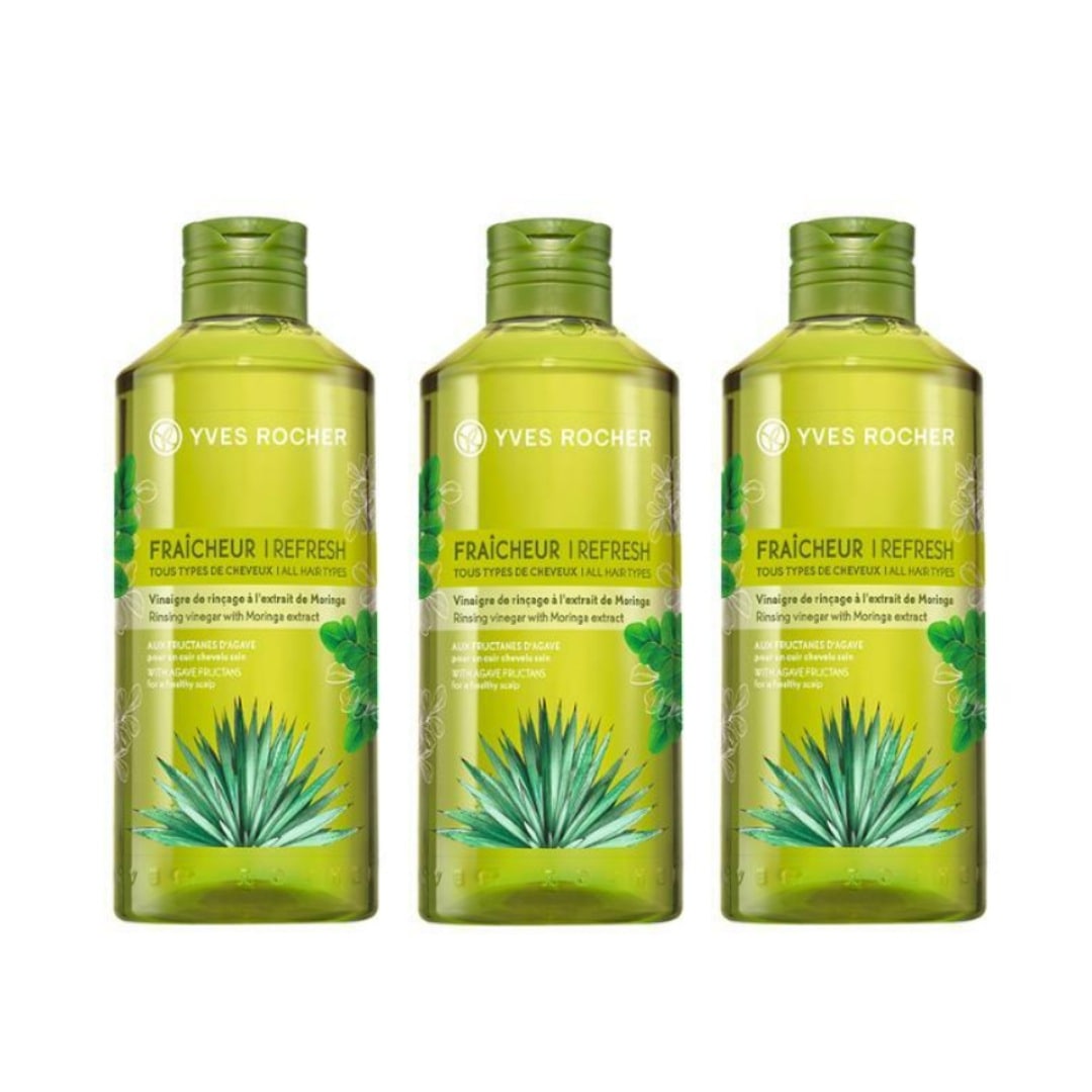 モリンガリフレッシュヘア酢トリプル企画(400ml+400ml+400ml)(頭皮鎮静/ディープクレンジング)