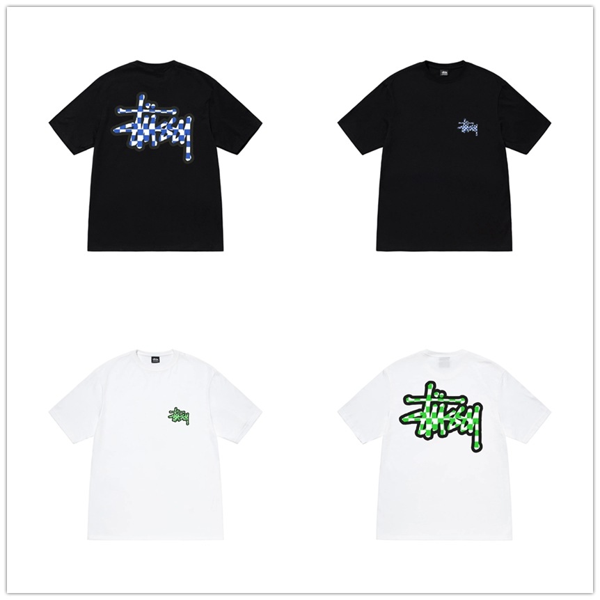 STUSSY（ステューシー） カットソー 半袖 STUSSY メンズSTUSSY CHECKER STOCK TEE - Tシャツ 1904987