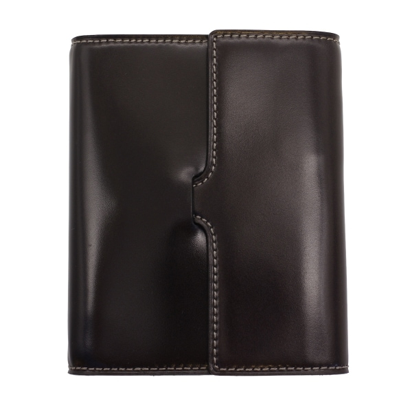 LOAPADコードバン KAKUSHI ミニ5 13mm システム手帳【チャコールグレー×トッポ】 100-2