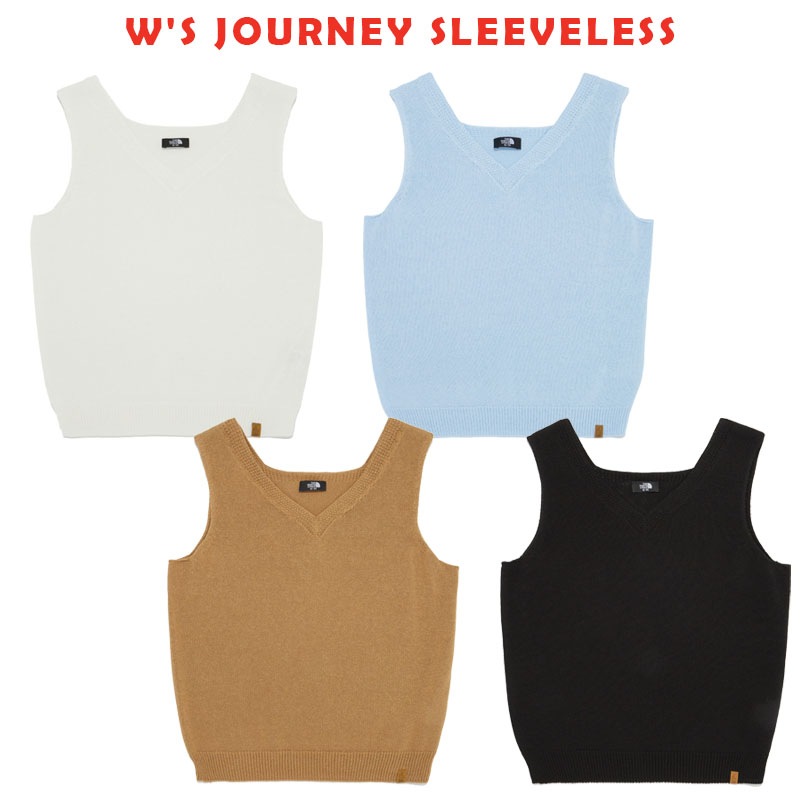 韓国正規品保証 関税負担なしNT7AR31A WS JOURNEY SLEEVELESSデイリー 基本 着装 男子 女子 人気 韓国 ファッション 男女共用 アウトドア
