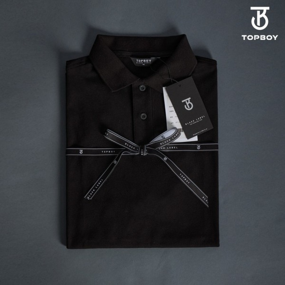 (トップボーイ) ブラックレーベルレギュラーフィットクラシック PK ショートスリーブ T シャツ (BLBT001TB) 5,556円