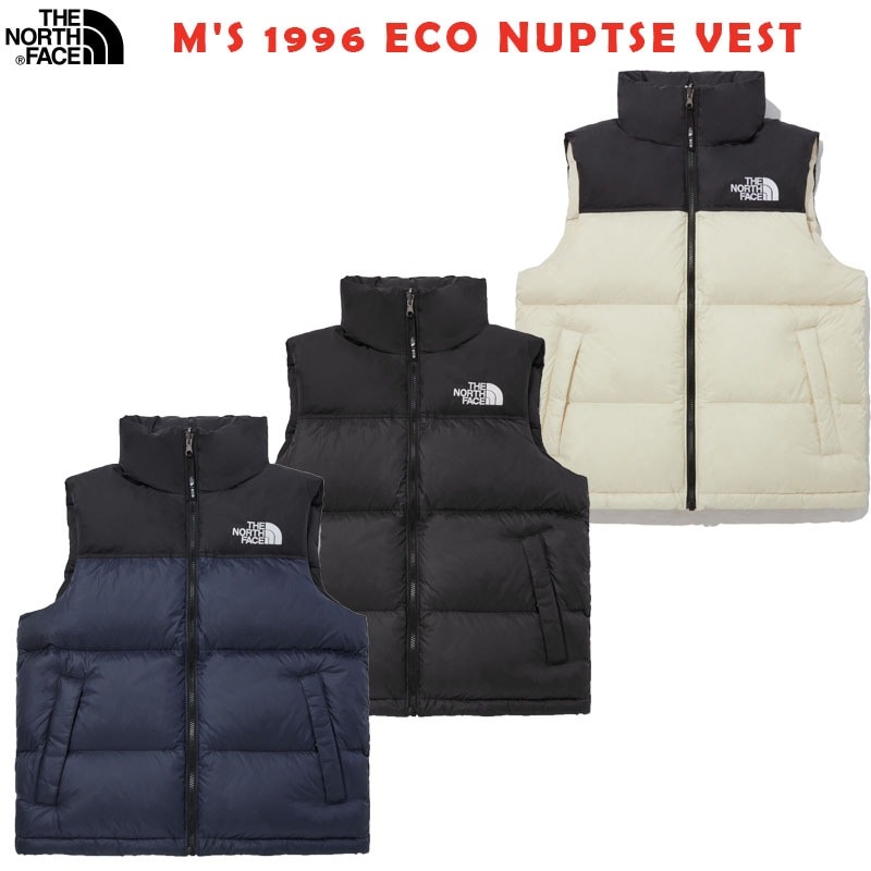 韓国正規品保証 関税負担なし NV1DP55A 1996 ECO NUPTSE VESTデイリー 基本 着装 男子 女子 人気 韓国 ファッション 男女共用 アウトドア