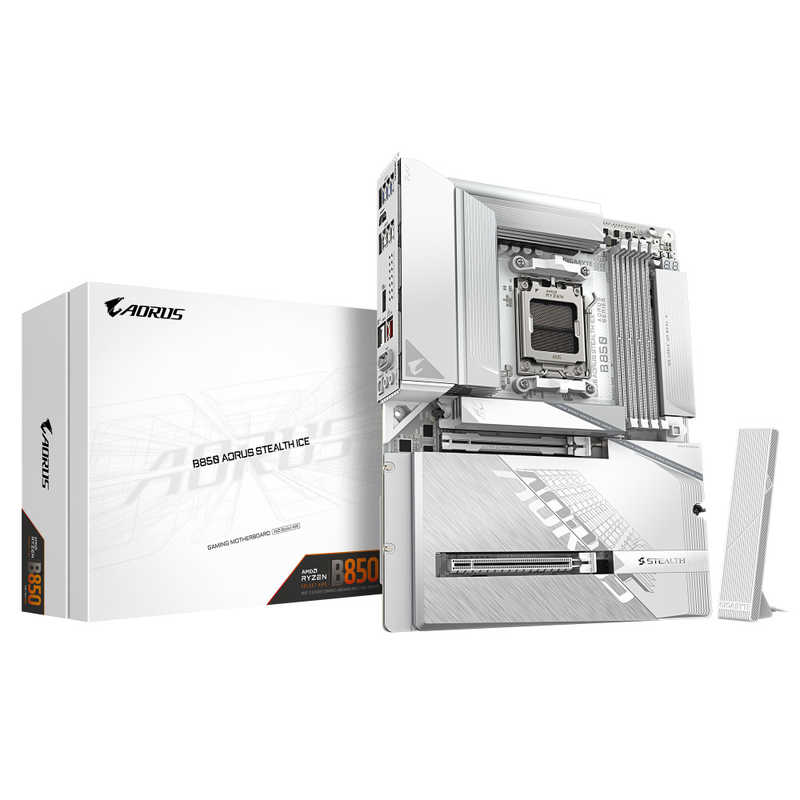 GIGABYTE　B850 AORUS STEALTH ICE　B850ASTEALTHICE