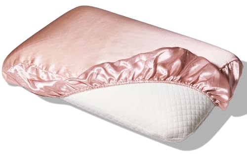 睡眠党 シルク枕カバー シルク100% 枕カバー シルク 母の日 ギフト シェルピンク