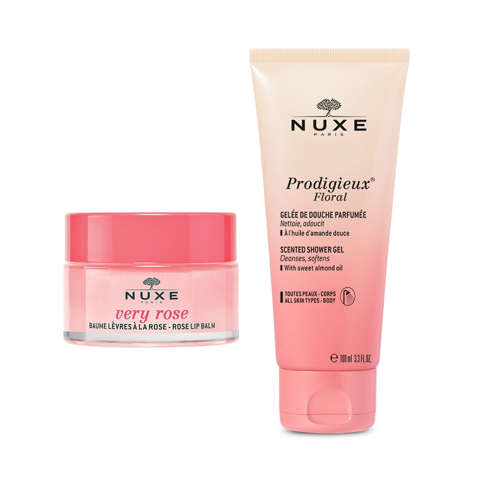 ベリーローズリップバーム15g+プロディジュースフローラルシャワージェル100ml