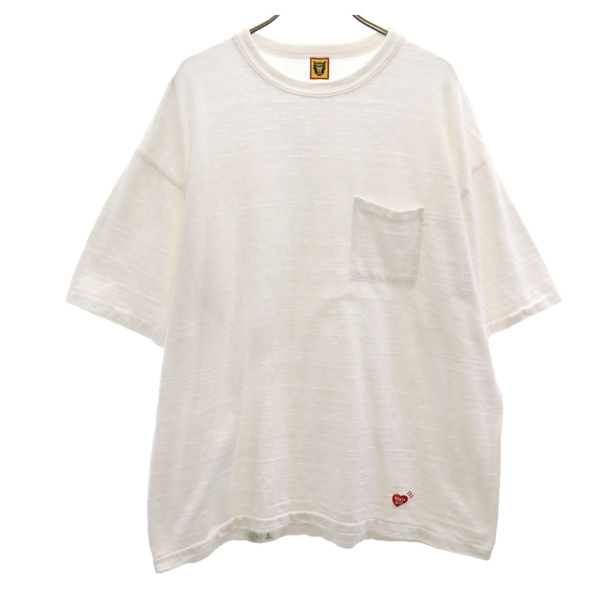 日本製 半袖 Tシャツ 2XL 白 ビックサイズ メンズ 古着