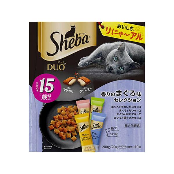 【1ケース】【お取り寄せ対象品】シーバデュオ１５歳以上香りのまぐろ味セレ 200g [マースジャパンリミテッド] *12個