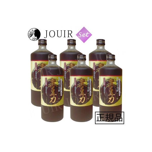 発酵 黒豆力 プレミアム発酵 黒大豆搾り 720ml 6本セット